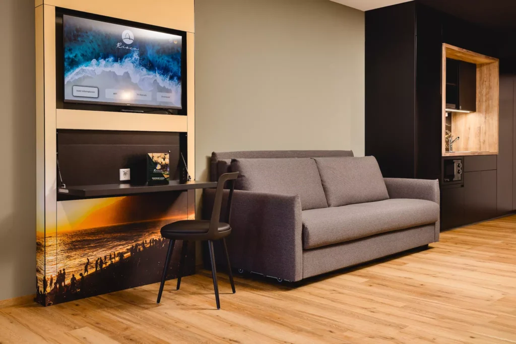 Apartment Hotel mit Schlafsofa und Smart TV